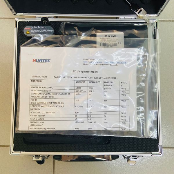 DG-4020 Dual AC DC operation handheld LED UV Lamp