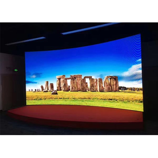 8K Hd 1.2mm Small Pitch LED Display Panels 208x104 Dots Aluminum Die Casting