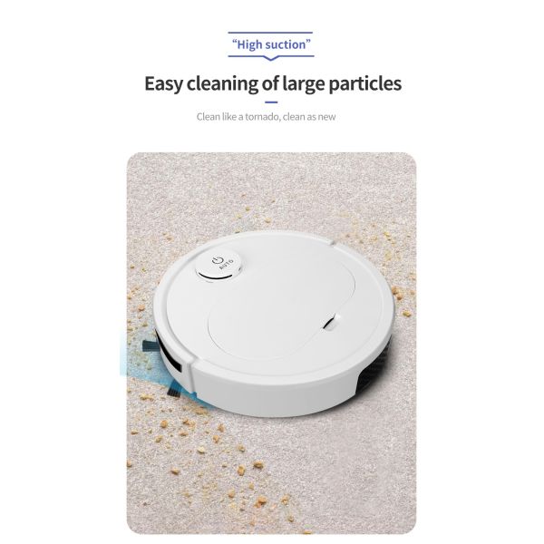 1000PA Vacuum Sweeping And Mopping Robot Intelligent Home Appliances