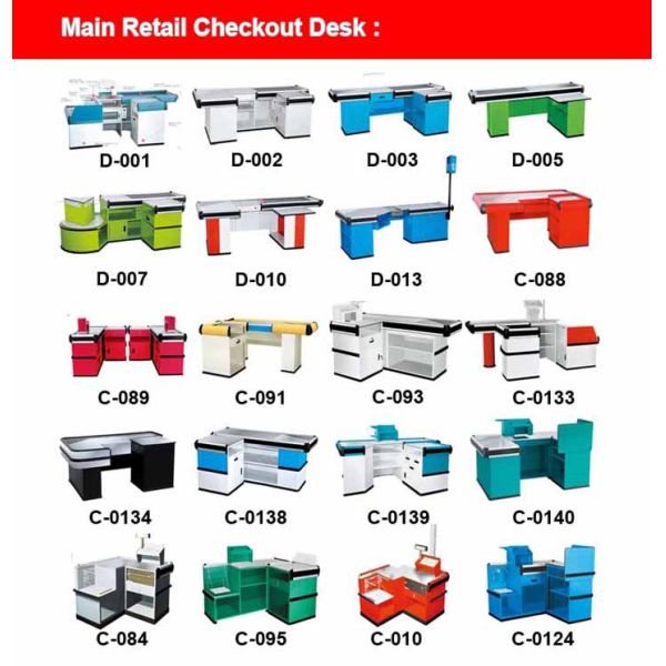 Retail Checkout Desk 