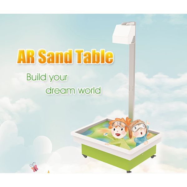 Indoor Games Interactive System Kids AR Interactive Projection Sand Box