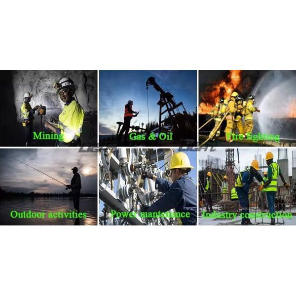 Explosion-Proof KL5M Mining Headlamp KL8M Mining Lights IP68 Waterproof for Harsh Mine Environments