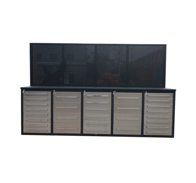 OBM Supported Cold Rolled Steel Modular Garage Workbench for and Organized Workshop