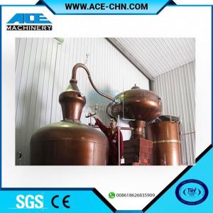China Copper Alcohol Distillation Equipment System For Sale & Copper Whiskey Still Equipment For Sale on sale