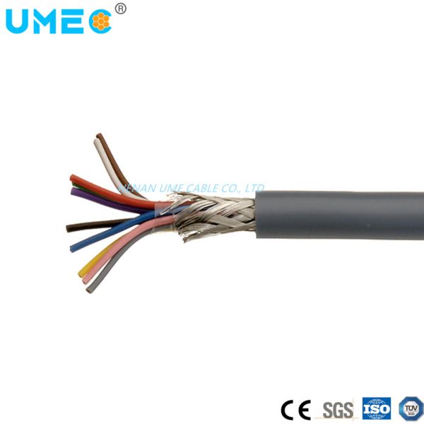 Electric Data Transmission Control Cable 350 500V 0.14 0.25 0.34 0.5mm2 Liyy Liyy Tp Liycy Electric Cable Wire