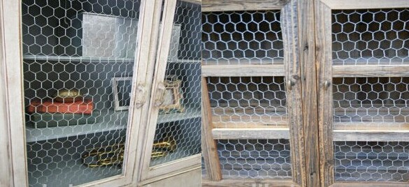 1"*2m White Chicken Wire Mesh