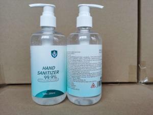 Quality Portable Alcohol Based Hand Sanitizer / 75% Alcohol Waterless Hand Sanitizer for sale