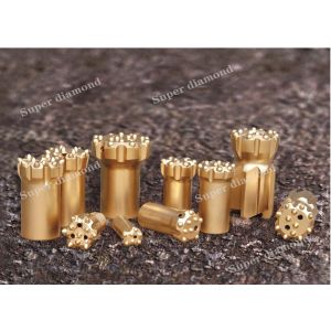 ISO 9001 2000 Certification T45 T51 Gt60 Thread Button Bits for Top Hammer Spray