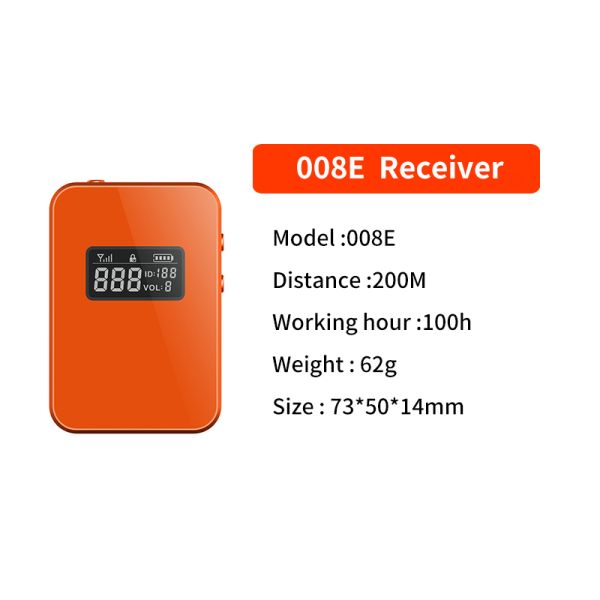 Intelligent 008E Tour Guide Speaker System For Government Officials and VIP Customers