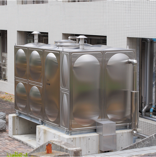 Ground Modular Water Storage Tank High Pressure Function For High Buildings