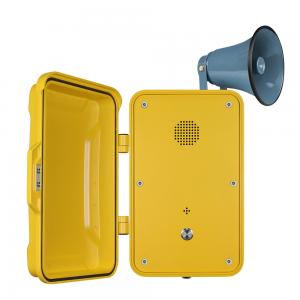 Quality Impact Resistant Industrial Weatherproof Telephone Equipped With Horn And Lamp for sale