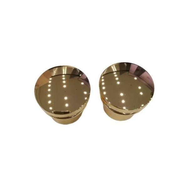 Luxury Zinc Alloy Metal Perfume Cap Customized Zamak Perfume Bottle Caps