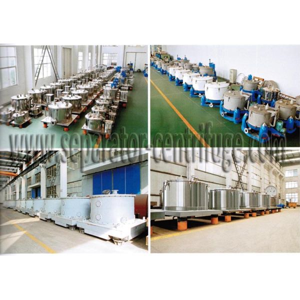 3 Column PTDM Manual Food Centrifuge / Filtrating Equipment with Intermittent Operation