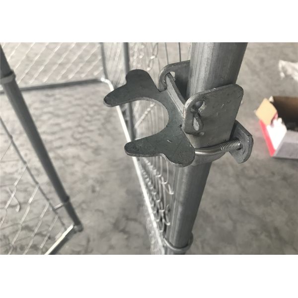 dog chain link kennel