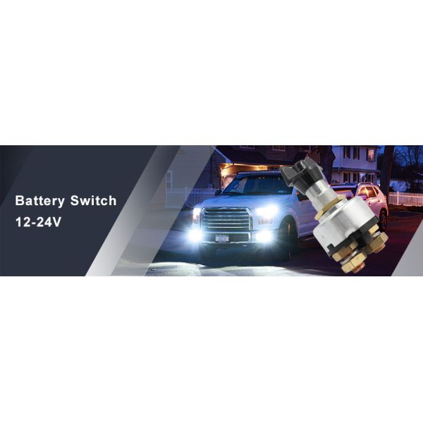 Marine RV ATV Car Battery Power Cut Off Switch 12-24V 200AMP Anti Leakage