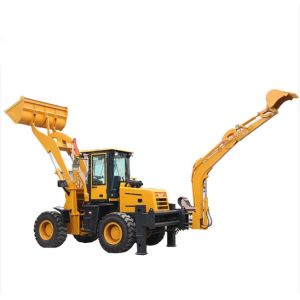 37KW Multifunctional 0.5CBM Front End Loader Backhoe