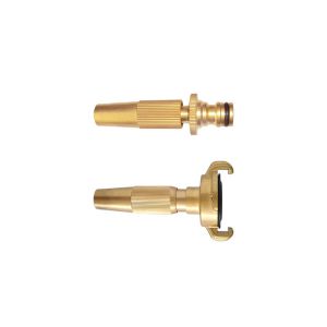 Quality Adjustable Brass Spray Nozzle Multipurpose For Garden Cleaning / Watering for sale