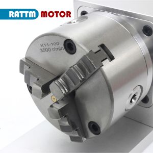 Rotating 4th Axis Planetary Reducer CNC Indexing Head Engraving Machine