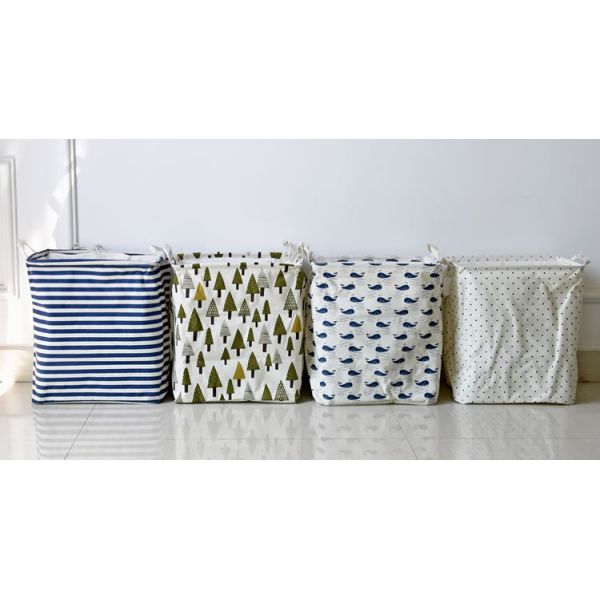 Reusable Lightweight Folding Laundry Baskets hamper OEM ODM