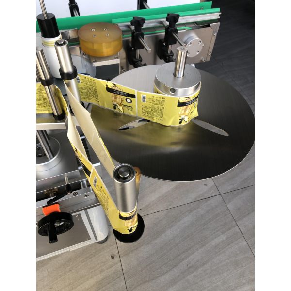 Foundation Bottle Cushion Box Label Making Machine 30~160 Pcs / Min