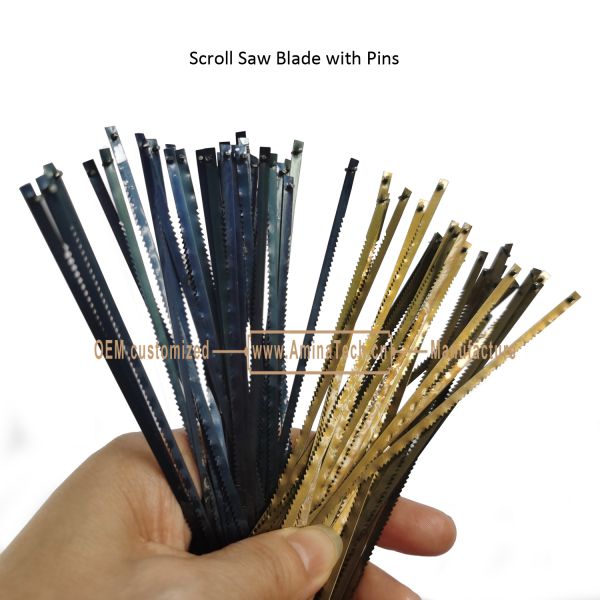 Scroll Saw Blade 153mmX3x14T/18T/24t Cutting wood,Plastic,Low-hardness metal