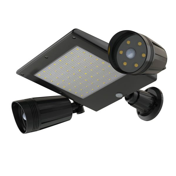 Smart PIR Sensor Motion Activated 64 LED Solar Garden Wall Light