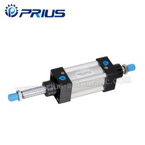 China Pneumatic Double Acting Cylinder , SIJ Type Adjustable Stroke Air Cylinder on sale