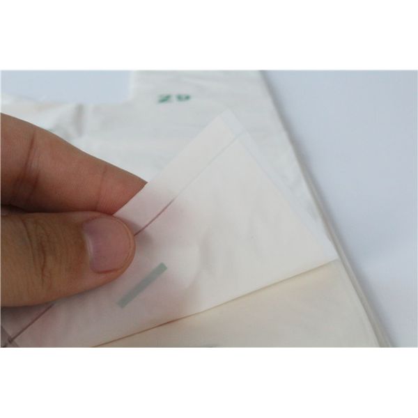 Corn Starch Cellulose Compostable T Shirt Bags For Supermarket Packaging
