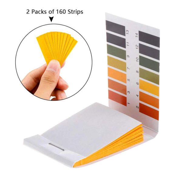 PH Test Strips 1-14 Litmus Paper For All Solution Chemical Dry ODM Customized PH Tester