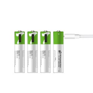 China 1.5V Type C USB 370mWh AAA Rechargeable Batteries on sale