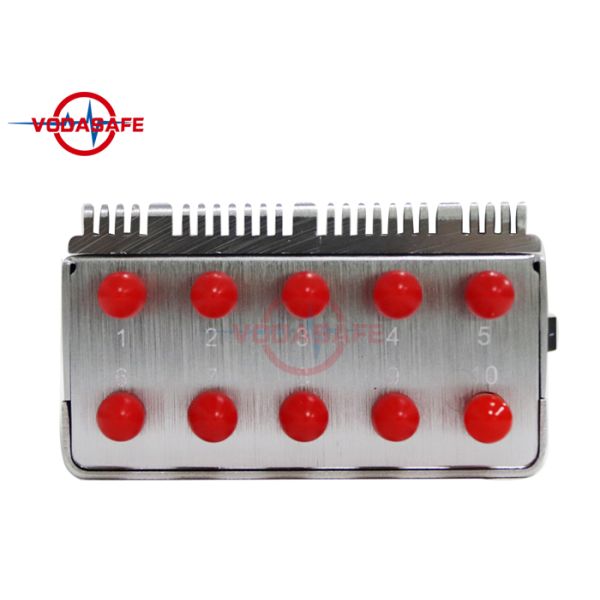 UHF Radio Portable Signal Jammer Rechargeable Powerful Battery For Outdoors