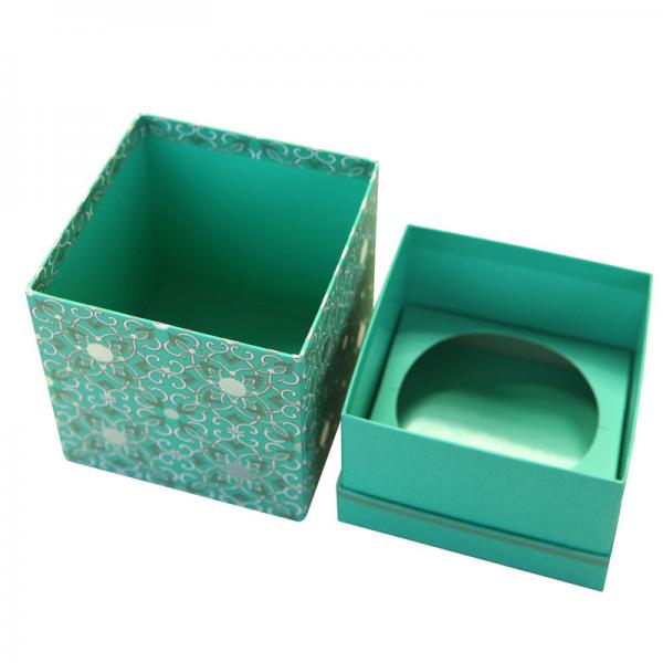 Buy Luxury Customized Handmade Gift Paper Box Packaging , Blue Foldable Paper Jewel Case ​  ​​ at wholesale prices