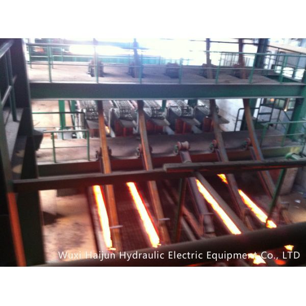 Scrap steel smelting 10T Continue Casting Machine With 1 Strand and Ladle Car / Ladle Turret