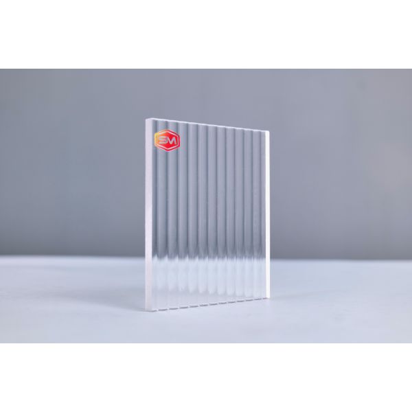 Scratch Resistant transparent Textured Acrylic Sheet with High Light Transmittance