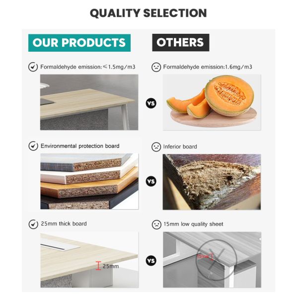 Modern Office Furniture Director Workstation Desk CEO Table Manager Executive Office Desk