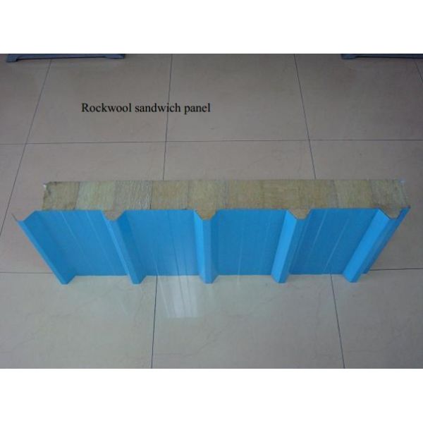 Automatic Custom Rock Wool Sandwich Panel Forming Machine With 50 - 250mm