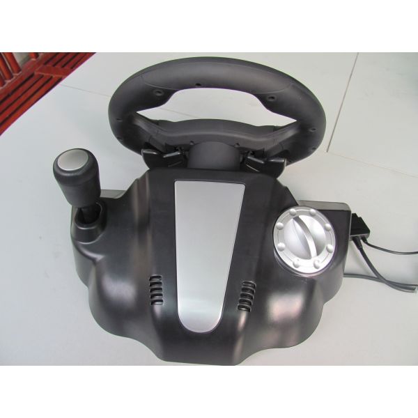 USB 2 Axis 12 Button V5 PC Game Racing Wheel With 270 Degree Steering Angle