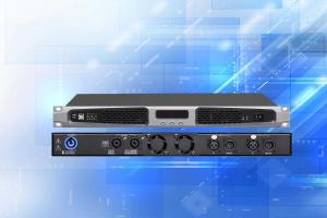 Quality 2X550W 1U Video Power Amplifier Professional Audio / Class D Power Amp Speakon Output for sale