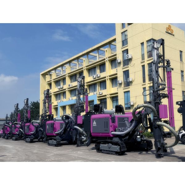 Integrated DTH Drilling Rig Equipment Mining Machine Hydraulic Blast Hole Drilling Rig