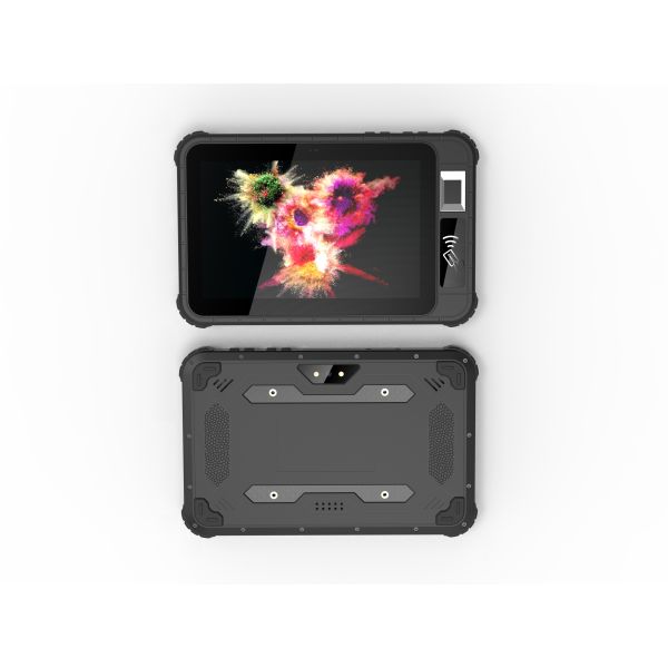 Customization RS232 NFC RFID Barcode Scanner Rugged Tablet PC 8inch Industrial