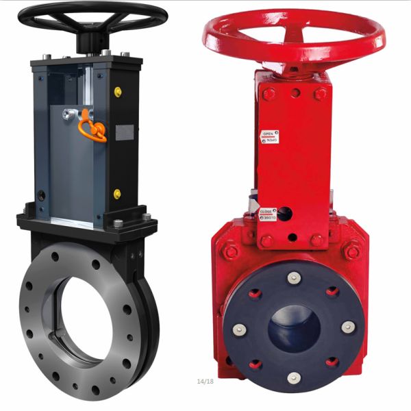 Double eccentric flanged butterfly valves
