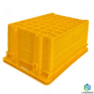Food Grade Plastic Fruit And Vegetable Crates Stackable Nestable