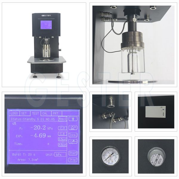 Hydraulic Mullen Bursting Strength Tester For Fabric