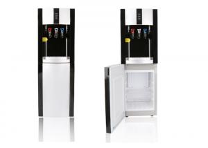 China Floor Standing Drinking Water Dispenser , 3 Tap Water Dispenser With Refrigerator on sale