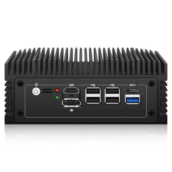 4 x 2.5Gbe Lan IPC POE IN Firewall Soft Router N100 Fanless 16GB DDR5 512GB SSD