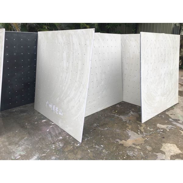 Anti Corrosion Fitness Climbing Wall School Outdoor Rock Climbing Wall Panels ROHS