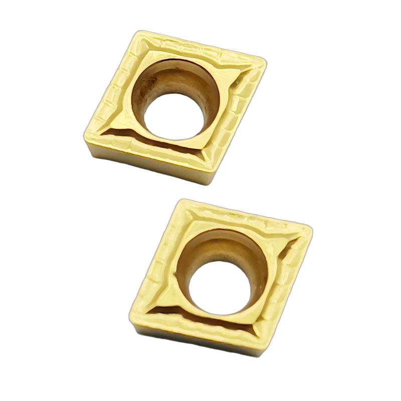 Tungsten Carbide CVD Coated Inserts CCMT060204 For Lathe Turning Tool