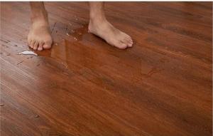 Quality LVT Wood Flooring 2.0 Mm Protective Wear Layer 0.07mm Water-Proofed for sale