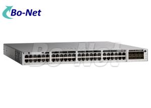 China Cisco Gigabit Switch C9200L-48P-4X-A Network Switch 9200L 48-port PoE+ 4x10G uplink Switch With PWR-C5-1KWAC Power on sale