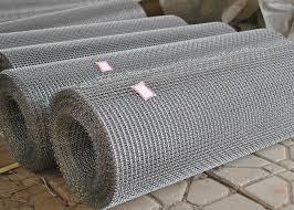 Square Hole Crimped Stainless Steel Mesh Screen Filter High Tensile Strength